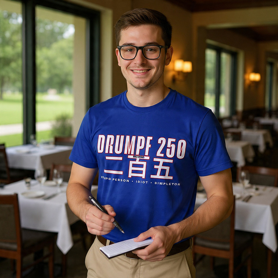 Drumpf 250 二百五 : Stupid Person Idiot Simpleton: Bella+Canvas Short Sleeve T-Shirt