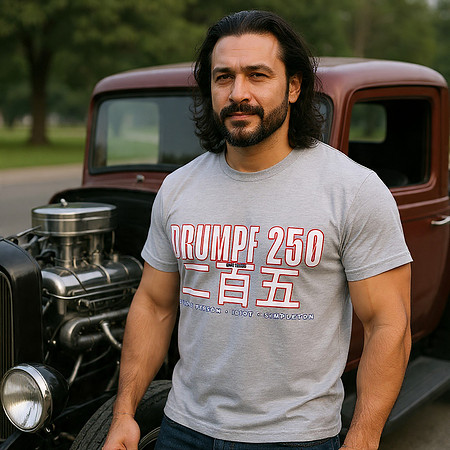 Drumpf 250 二百五 : Stupid Person Idiot Simpleton: Bella+Canvas Short Sleeve T-Shirt