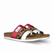 Stripe Sandals: Levito