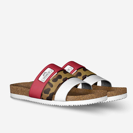 Stripe Sandals: Levito