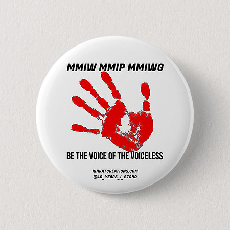 Be The Voice Of The Voiceless : Fashion Pins (Round)
