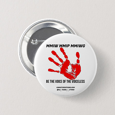 Be The Voice Of The Voiceless : Fashion Pins (Round)