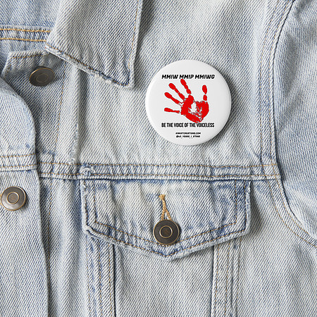 Be The Voice Of The Voiceless : Fashion Pins (Round)