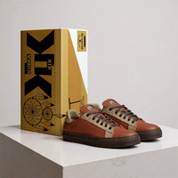 Tennis Low Tops (Redskin/Tan): B3AR