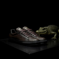 Krox: Tennis Low Tops (Black)
