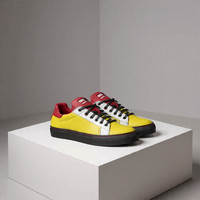 Rilla: Tennis Low Tops (Yellow)