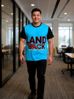 Landback Feather Flyer: Graphic T-Shirt