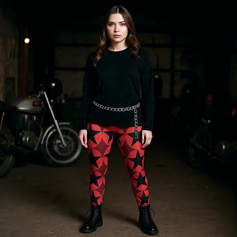 Stars & Diamonds: Hand-Sewn Leggings