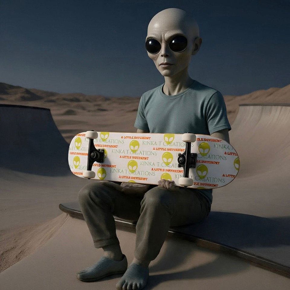 A Little Different: Skateboard