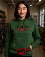 Pullover Hoodie: Landback Feather Flyer