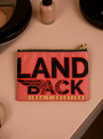Landback Feather Flyer: Zipper Pouch