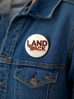 Fashion Pin: Landback Feather Flyer