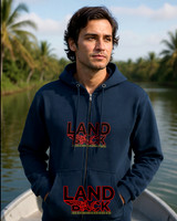 Landback Feather Flyer: Zipped Hoodie
