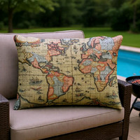 The Traveler: Outdoor Pillow