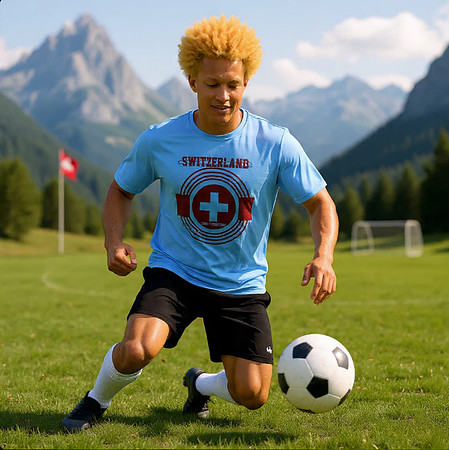 Switzerland: Sport-Tek Competitor T-Shirt (Carolina Blue)