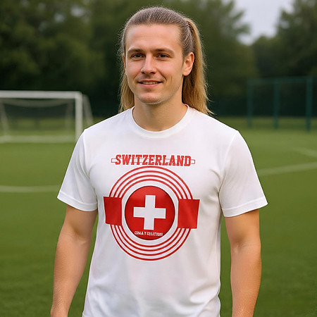 Switzerland: Sport-Tek Competitor T-Shirt (White)