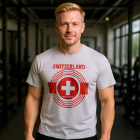 Switzerland: Sport-Tek Competitor T-Shirt (Silver)