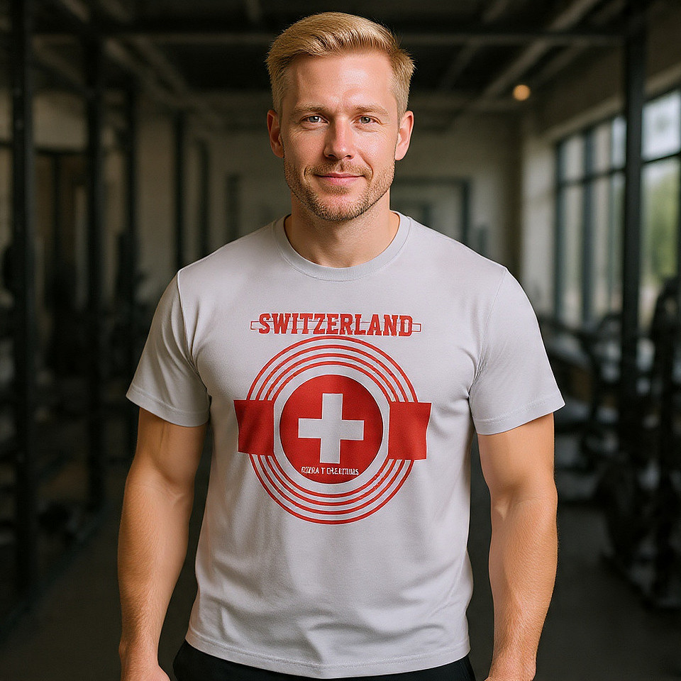 Switzerland: Sport-Tek Competitor T-Shirt (Silver)