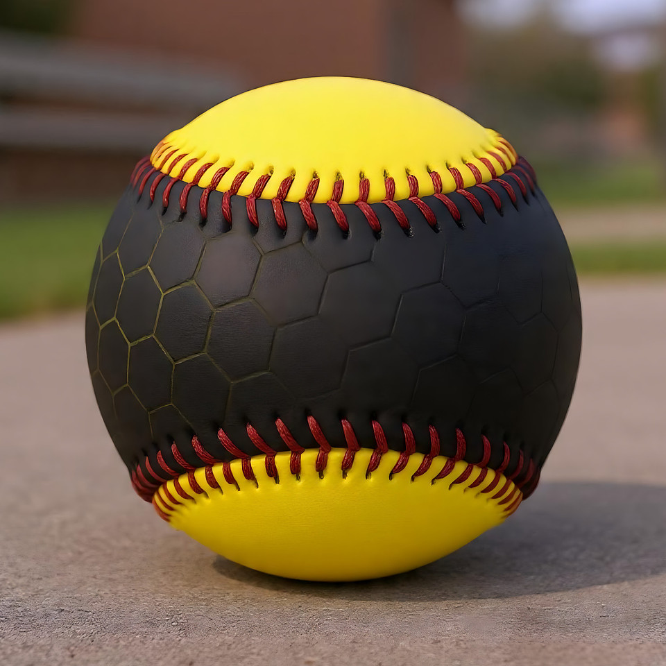 Yellow Jacket: Hand-Stitched Baseball