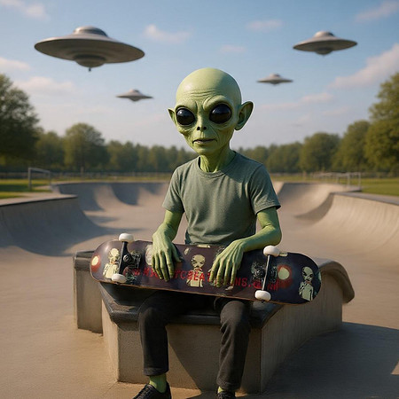 Pizza Brau: Skateboard