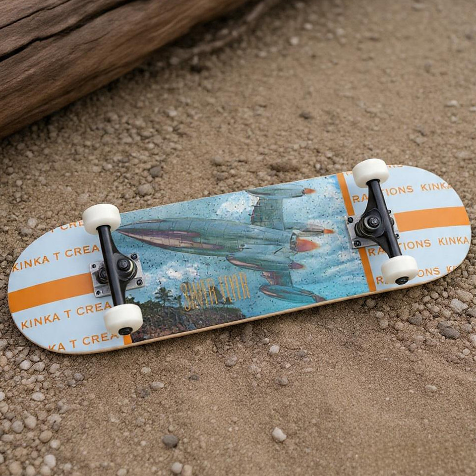 Silver Flyer: Skateboard