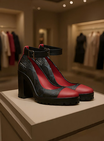 Myrman: Ankle Strap Heels