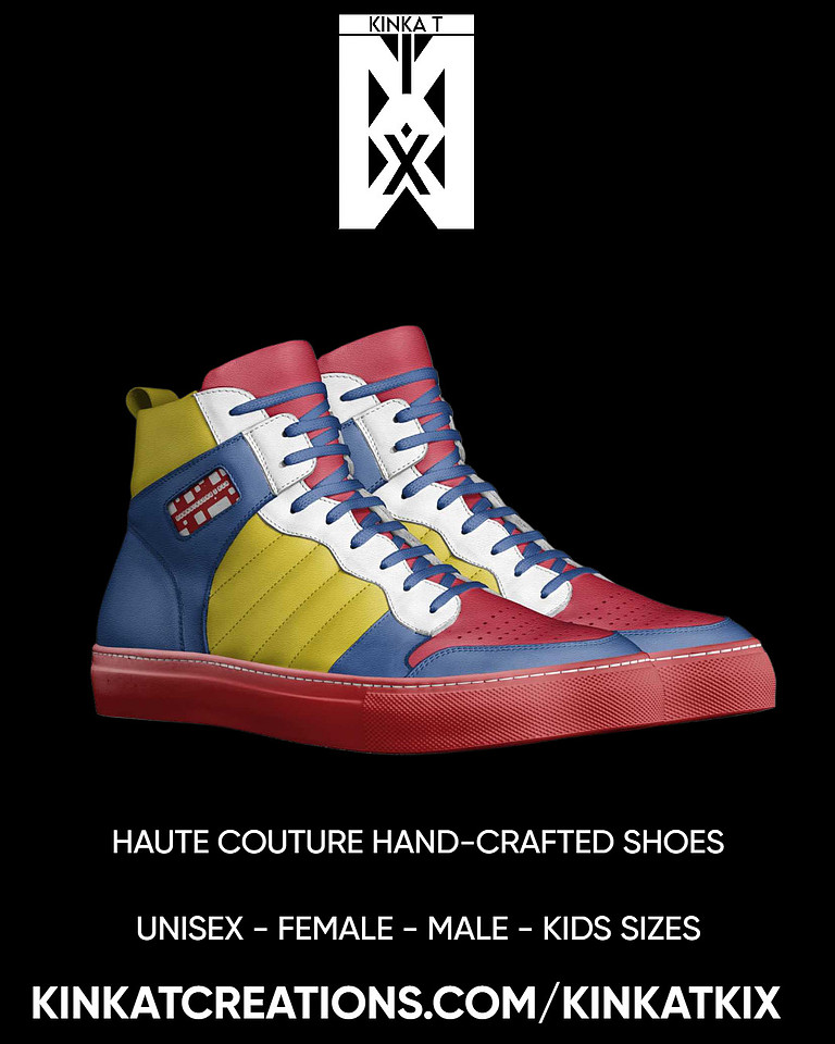 Retro Basketball High Top Shoes (Red): Hawks