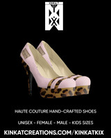VV2x: Striped Platform Pumps