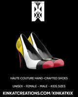 Rilla: Stiletto Buckle High Heels