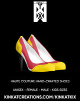 Rilla: British High Heels (Yellow)