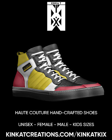 Retro Basketball High Top Shoes (Black): Rilla