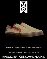 B3AR: Traditional Slip Ons (Brown)