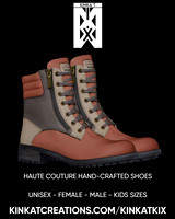 B3AR: Zip Military Boots (Redskin)