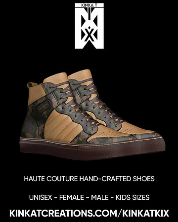 Rambot: Retro Basketball High Tops (Tan)