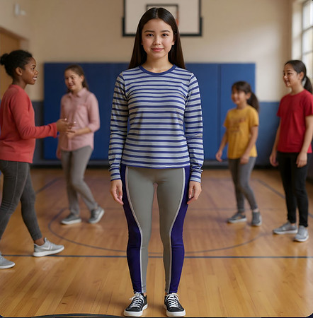 Basic Blues: Hand-Sewn Leggings