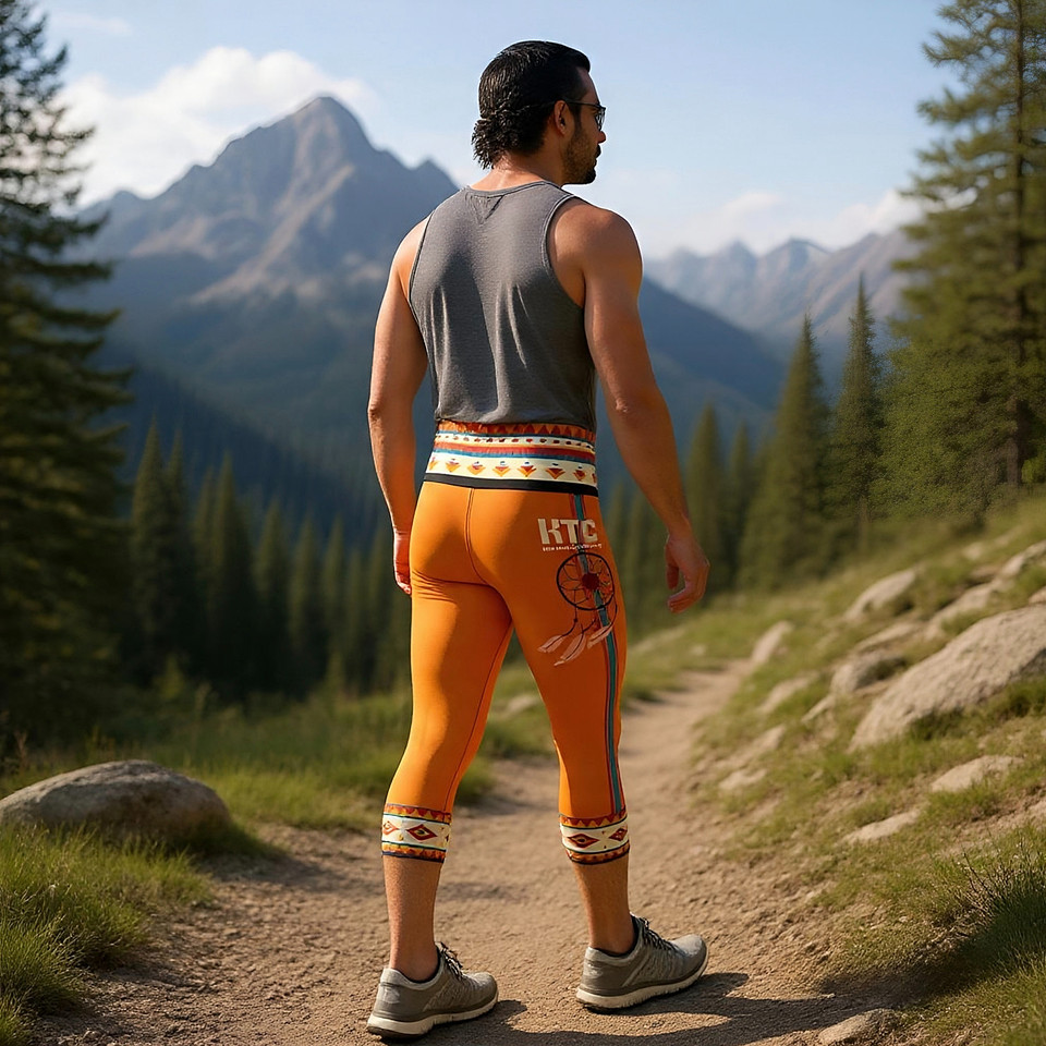 Dream Catcher: Hand-Sewn Capri Leggings