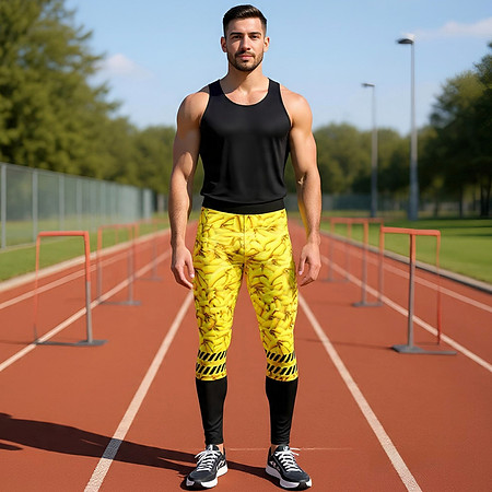 Bananas: Hand-Sewn Leggings