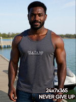 24x7x365 Never Give Up: Tank Top