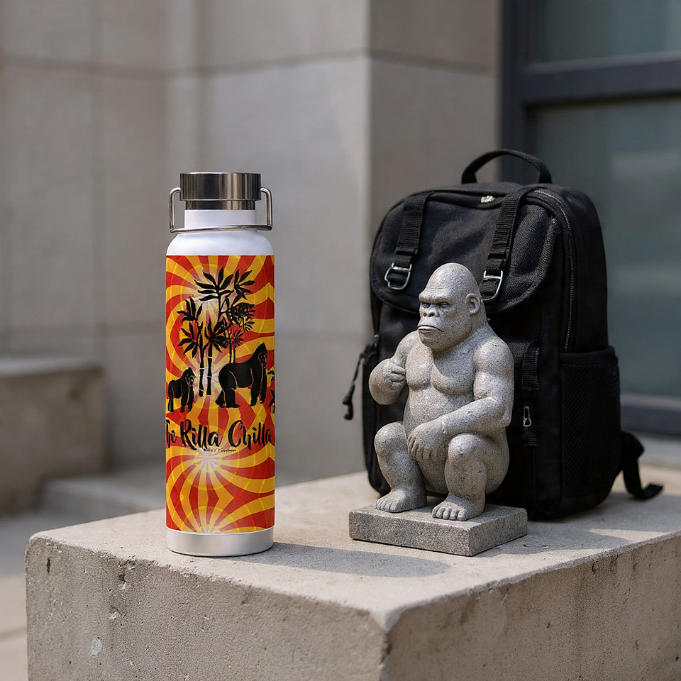 The Rilla Chilla: 22oz Thor Copper Vacuum Insulated Bottle