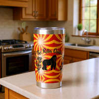 The Rilla Chilla: Thermal Tumbler 20oz (Silver)