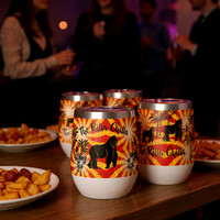 The Rilla Chilla: Stemless Wine Tumblers 11oz: