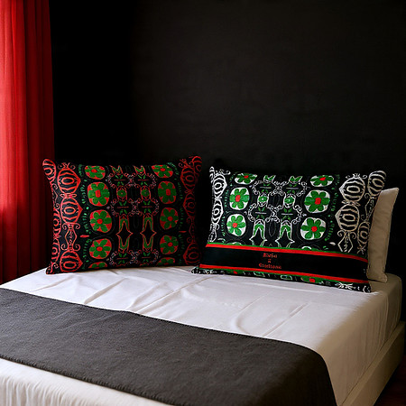 ($49) Accent Pillow: La Flor Verde