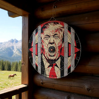 Big Mouth Behind Bars: Dart Board