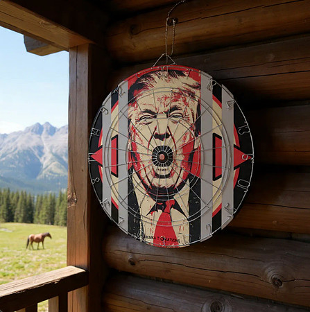 Big Mouth Behind Bars: Dart Board