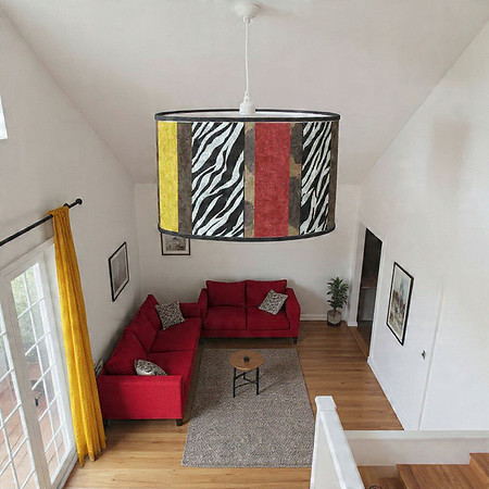 Dzebra: Table Lamp, Tripod Lamp, Lampshade, & Pendant Lamp: