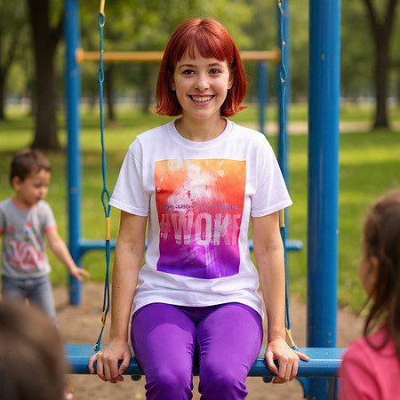 #WOKE (pink): Kids Basic T-Shirt