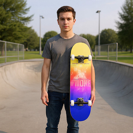 #Woke Pink: Skateboard
