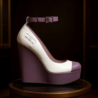 Grapo: Ankle Strap Wedges