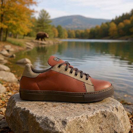 Tennis Low Tops: B3AR Redskin