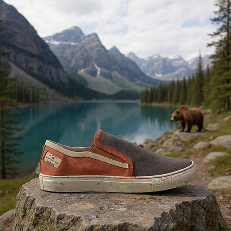 Traditional Slip-On Sneakers: B3AR